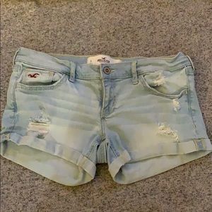 Hollister jean shorts